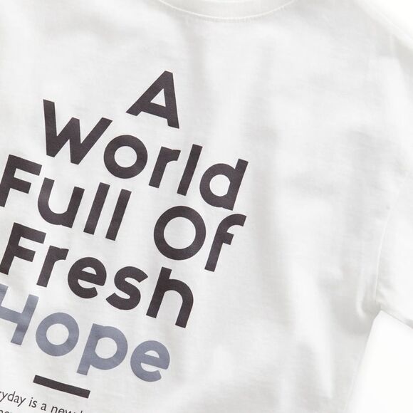 ZARA Kids | White | TEXT T-SHIRT - Picture 3 of 5